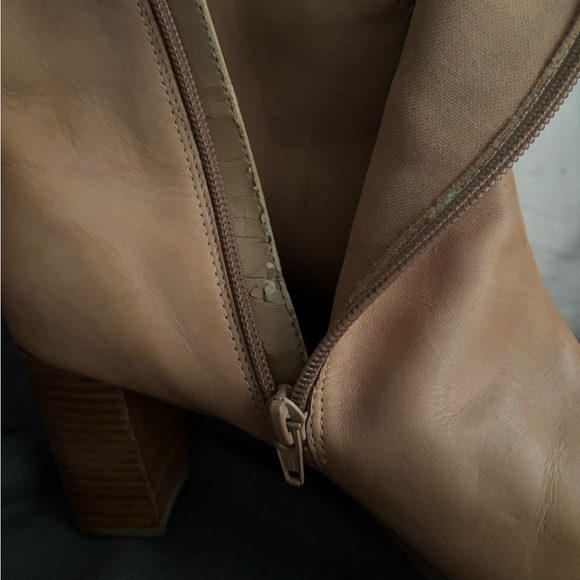 St. Johns Bay tan zipper booties - Picture 10 of 10